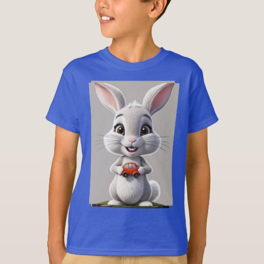Creëer Een karakterontwerp van een klein, schattig T-shirt (Voorkant)