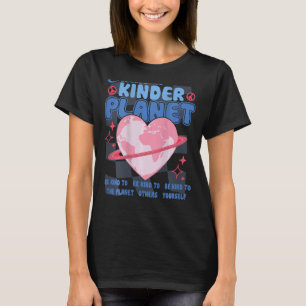 Creëer Een kinder-planet is een soort esthetische  T-shirt