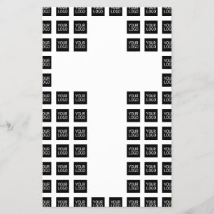 Creëer een kruispatroon met een Logo of Afbeelding Flyer