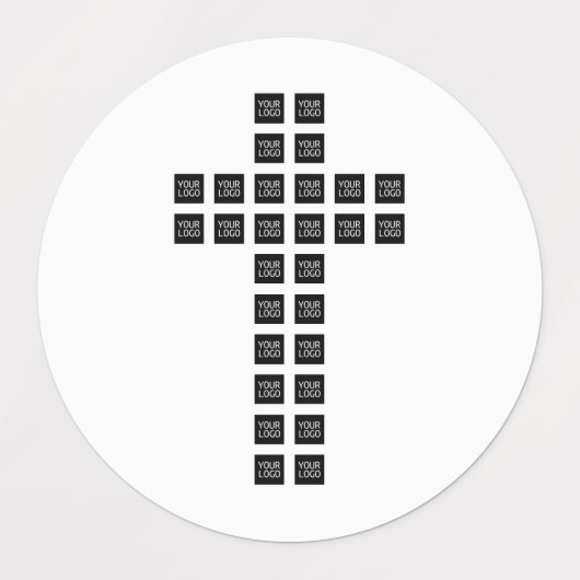 Creëer een kruispatroon met een Logo of Afbeelding Labels (Design 1)