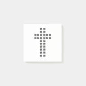 Creëer een kruispatroon met een Logo of Afbeelding Post-it® Notes (Voorkant)