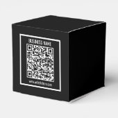 Creëer een moderne QR-code Bedankdoosjes (Achterkant)