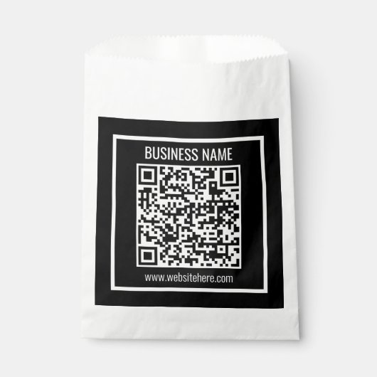 Creëer een moderne QR-code Bedankzakje (Voorkant)