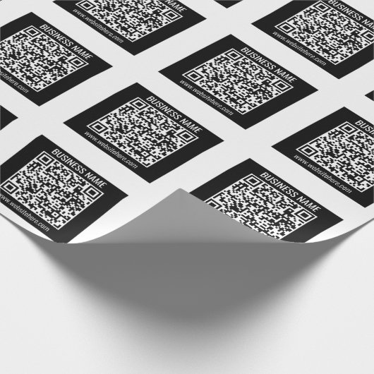 Creëer een moderne QR-code Cadeaupapier (Hoek)