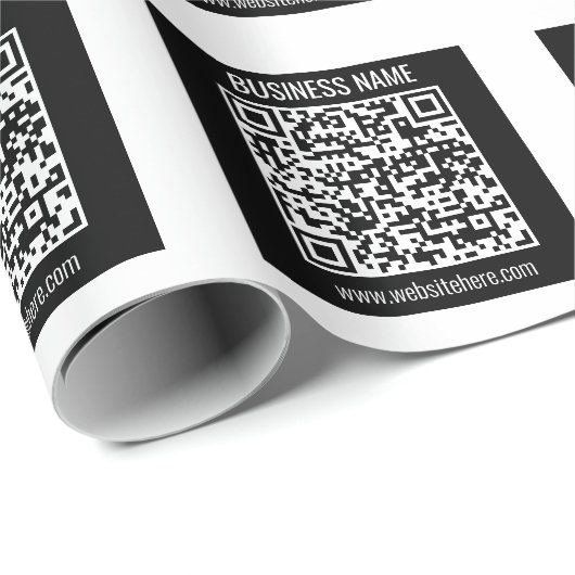 Creëer een moderne QR-code Cadeaupapier (Rol Hoek)
