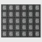 Creëer een moderne QR-code Cadeaupapier (Vlak)