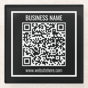 Creëer een moderne QR-code Glazen Onderzetter
