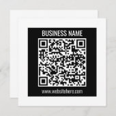 Creëer een moderne QR-code Kaart (Voorkant / Achterkant)