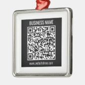 Creëer een moderne QR-code Metalen Ornament (Links)