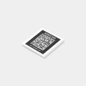 Creëer een moderne QR-code Post-it® Notes (Schuin)