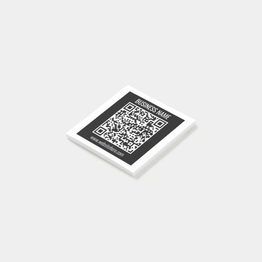 Creëer een moderne QR-code Post-it® Notes (Schuin)