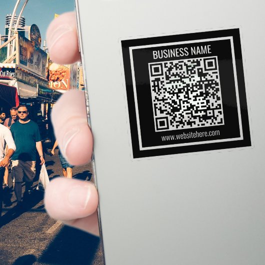 Creëer een moderne QR-code Sticker