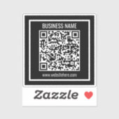 Creëer een moderne QR-code Sticker (Vel)