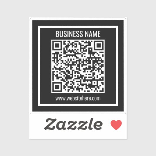 Creëer een moderne QR-code Sticker (Vel)