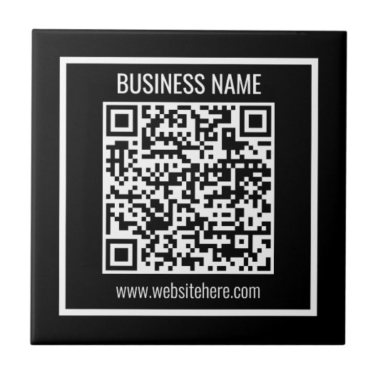 Creëer een moderne QR-code Tegeltje (Voorkant)