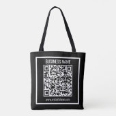 Creëer een moderne QR-code Tote Bag (Achterkant)