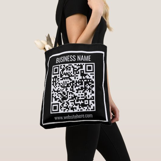 Creëer een moderne QR-code Tote Bag (Dichtbij)
