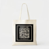 Creëer een moderne QR-code Tote Bag (Voorkant)