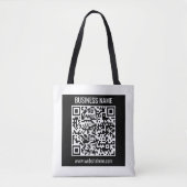 Creëer een moderne QR-code Tote Bag (Voorkant)