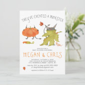 Creëer een Monster | Cute Monsters Baby shower (Staand voorkant)