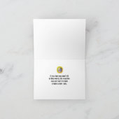 Creëer een Nieuwe Wereld Gevouwen Wenskaart Kaart (Binnen)