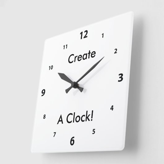 Creëer Een persoonlijke klok 4! (Hoek)