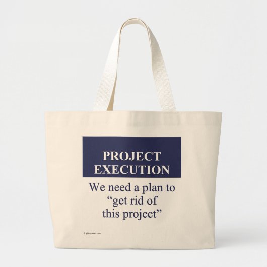 Creëer een projectuitvoeringsplan (3) grote tote bag (Voorkant)