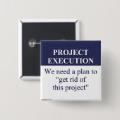 Creëer een projectuitvoeringsplan (3) vierkante button 5,1 cm (Voorkant /achterkant)