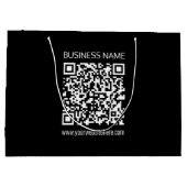 Creëer een QR-code direct met de URL van uw websit Groot Cadeauzakje (Achterkant)