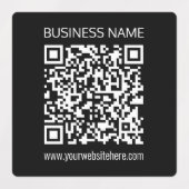 Creëer een QR-code direct met de URL van uw websit Labels (Design 1)