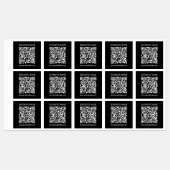 Creëer een QR-code direct met de URL van uw websit Labels (Vel)