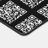 Creëer een QR-codepatroon met tegels | Bewerkbare Bureaumat (Hoek)