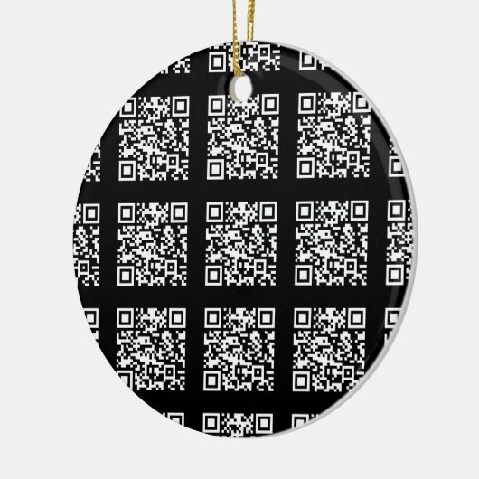 Creëer een QR-codepatroon met tegels | Bewerkbare Keramisch Ornament (Links)