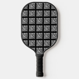 Creëer een QR-codepatroon met tegels | Bewerkbare  Pickleball Paddle