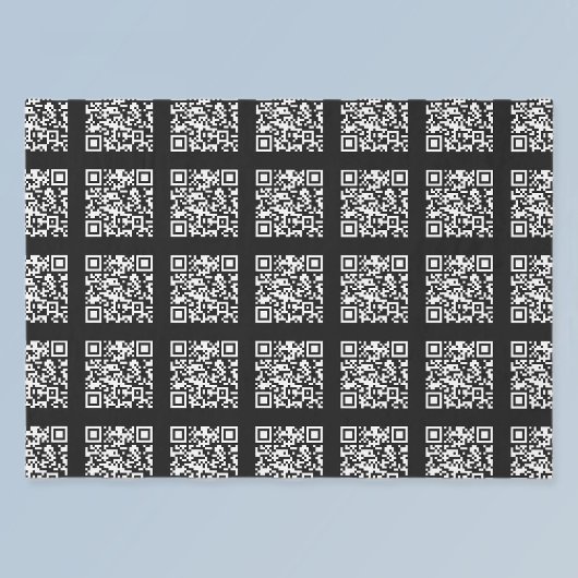 Creëer een QR-codepatroon met tegels | Bewerkbare Tissuepapier