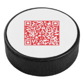 Creëer een scanbare rode (bewerkbare) QR-code Hockey Puck (3/4)