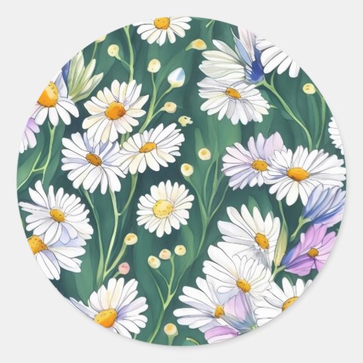 Creëer een tijdloze blik met de klassieke schoonhe ronde sticker (Voorkant)