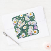 Creëer een tijdloze blik met de klassieke schoonhe vierkante sticker (Envelop)