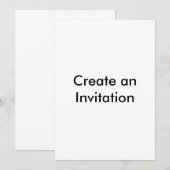 Creëer een uitnodiging (Voorkant / Achterkant)