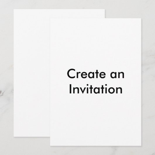 Creëer een uitnodiging (Voorkant / Achterkant)