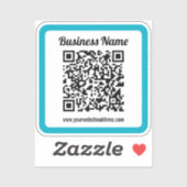 Creëer een waterdichte QR-code onmiddellijk Sticker (Vel)