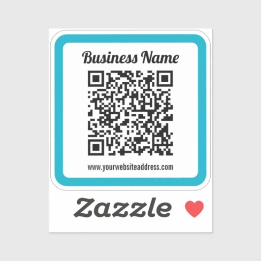 Creëer een waterdichte QR-code onmiddellijk Sticker (Vel)