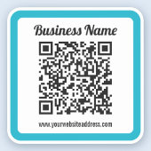 Creëer een waterdichte QR-code onmiddellijk Sticker