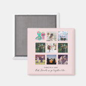 Creëer Eigen BFF-foto-inktcadeaus - kwallen okt Magneet (Voorkant / Achterkant)