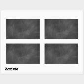 Creëer eigen design van het karton - voeg tekstdel rechthoekige sticker (Vel)