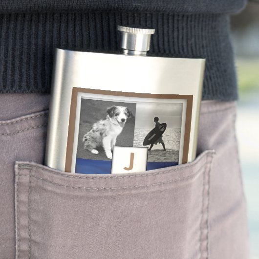 Creëer-Eigen foto-inkolflesje Heupfles (Voorbeeld)