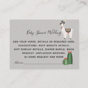 Creëer - Eigen gebeurtenisdetails - Alpaca Llama Informatiekaartje