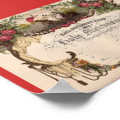 Creëer eigen  huwelijkscertificaat! poster (Hoek)