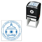 Creëer Eigen kerstversieringsadres Zelfinktende Stempel (In situ)