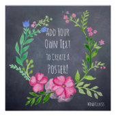 Creëer Eigen Mindfulness Motivatie Aanmoediging Poster (Voorkant)